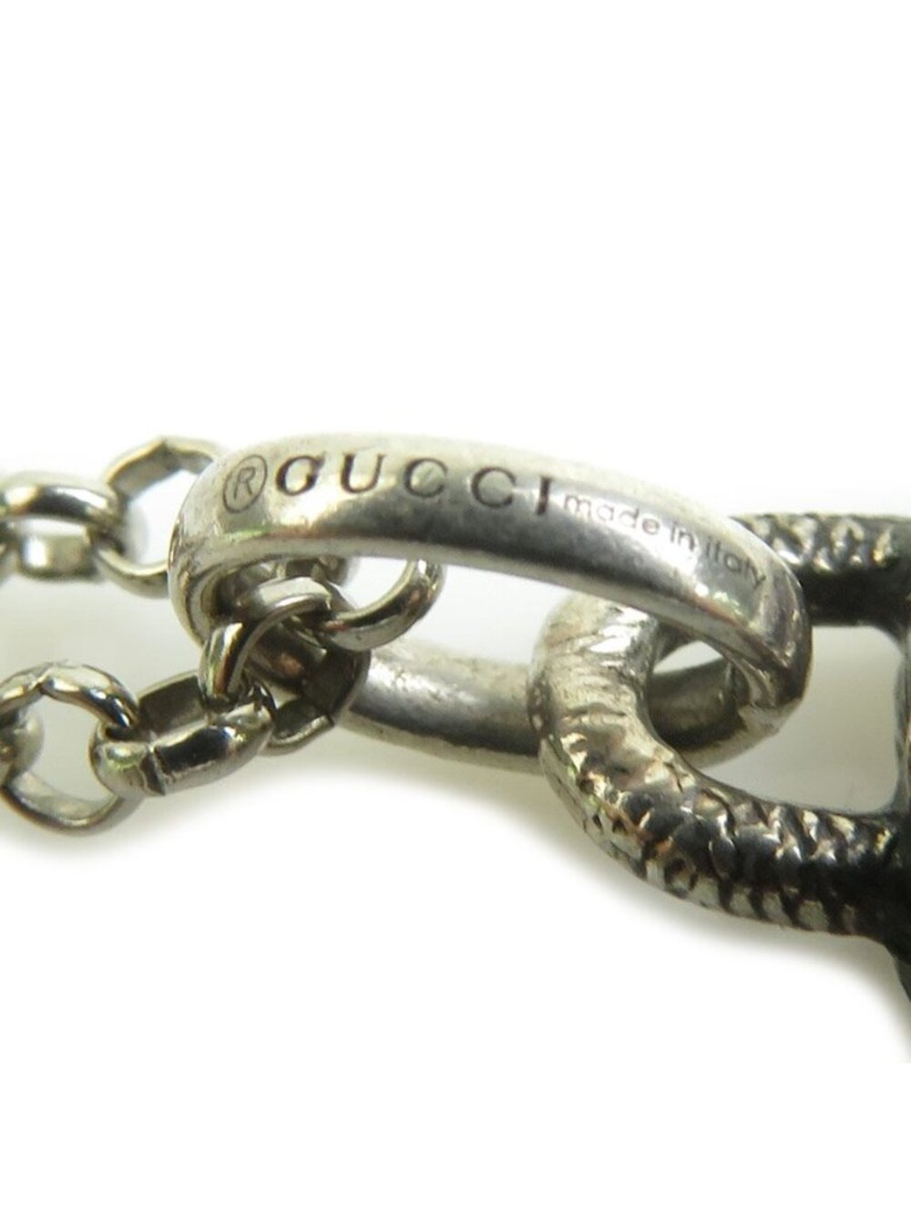 Gucci Necklace Interlocking Silver - Picture 5 of 9